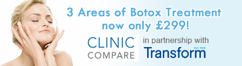 Transform Botox Deal on Clinic Compare Website